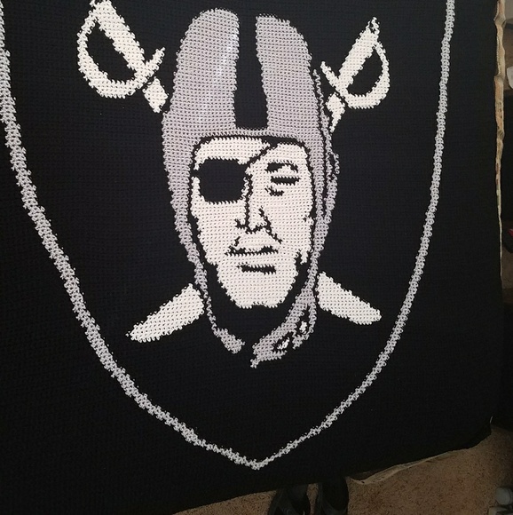Accessories Crocheted Raiders Blanket Poshmark